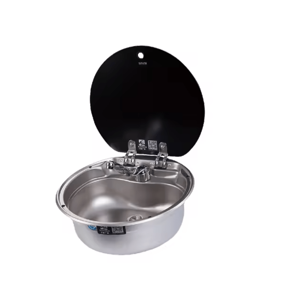 Round Stainless Steel Sink 42cm