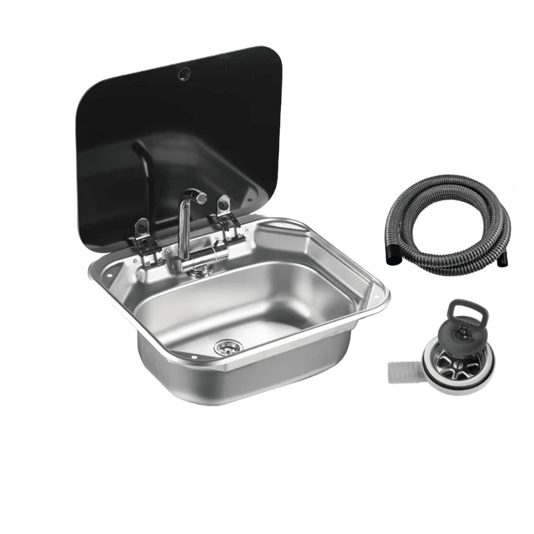 Stainless Steel Sink 40x35 with tap