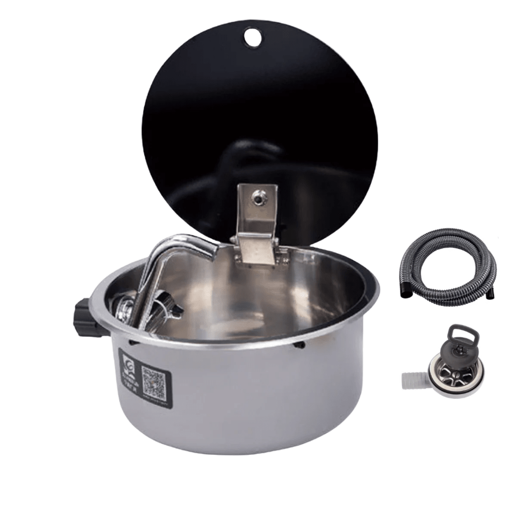 Round Stainless Steel Sink 30cm