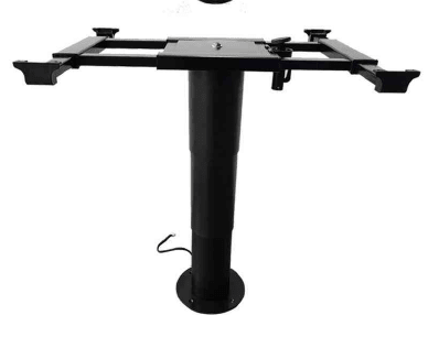 Telescopic table leg - 12V electric - 360 - degree rotation - EuroVan - shop