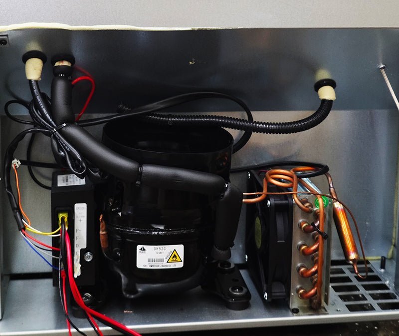 140L Fridge / Freezer for Van & Motorhome 12/24V – HxWxD: 126.5 × 52 × 49.5 cm - EuroVan - shop