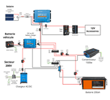 COMPLETE ELECTRICAL KIT FOR CONVERTED VAN (With diagram) - EuroVan - shop