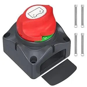 Accuscheider 12–48V voor buscampers en campers