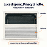 VanLight interior frame with blackout blind and fly screen