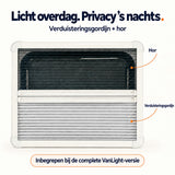 VanLight interior frame with blackout blind and fly screen