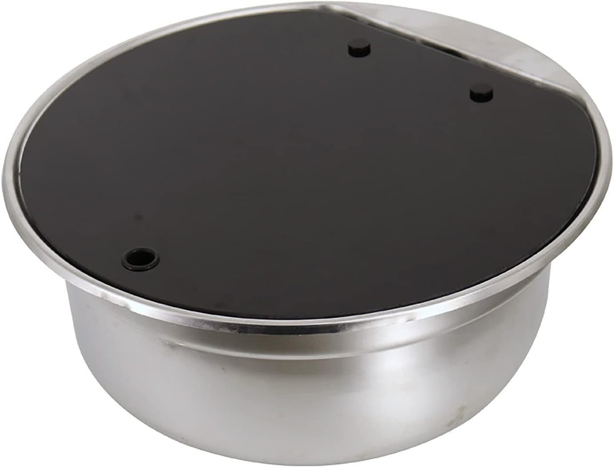 Round Stainless Steel Sink 42cm with tap