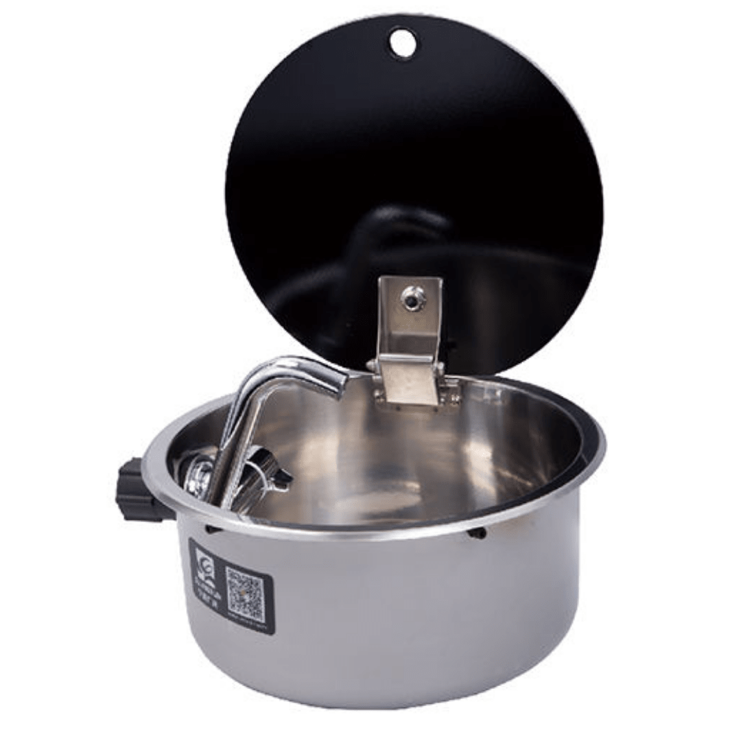 Round Stainless Steel Sink 30cm