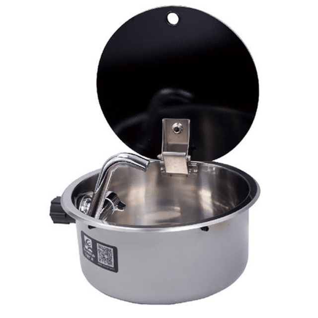 Round Stainless Steel Sink 30cm