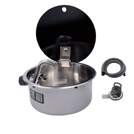 Round Stainless Steel Sink 30cm