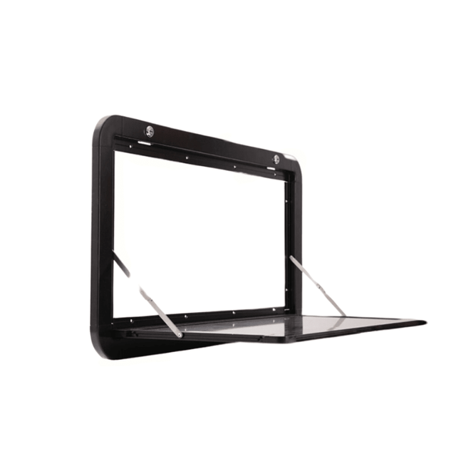 Folding External Table for Motorhome in Aluminum – With Lock - EuroVan - shop