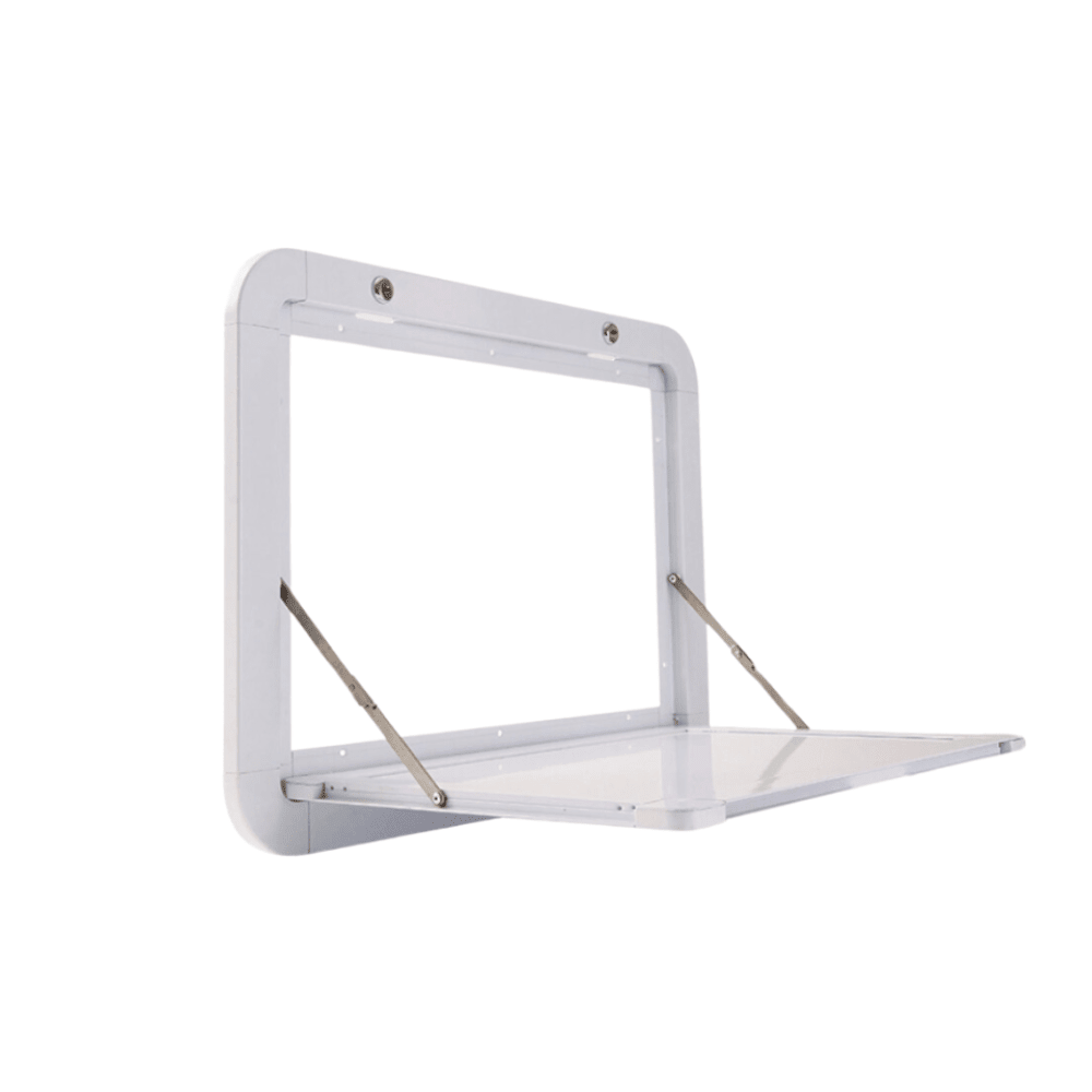 Folding External Table for Motorhome in Aluminum – With Lock - EuroVan - shop