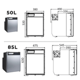 Frigo 12v à compression VanCool - spécial camping - cars - 50L / 85L - Vanlife - Store