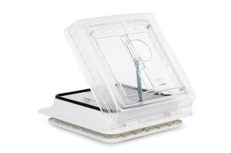 Lanterneau - ventilateur Extra - plat - 32x32 - Avec aération permanente - Vanlife - Store