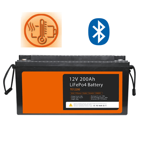 Lithium battery - Special for converted vans and motorhomes - LiFePo4 + Bluetooth + Self - heating - EuroVan - shop