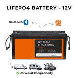 Lithium battery - Special for converted vans and motorhomes - LiFePo4 + Bluetooth + Self - heating - EuroVan - shop