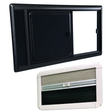 NORDVAN VanSlide Square sliding window with blackout blind and mosquito net for campervans and motorhomes