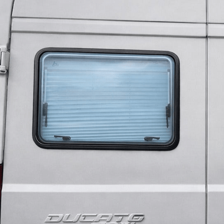 NORDVAN VanLight window for campervans and motorhomes rear door fitment dimensions L2H2 to L4H3