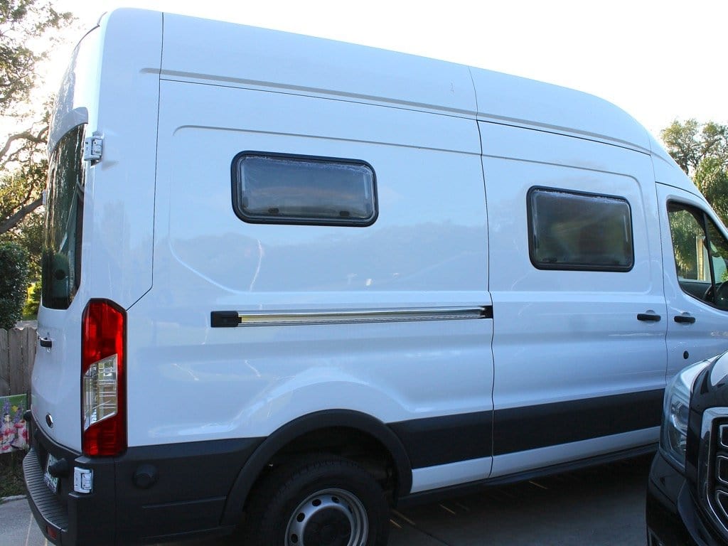 NORDVAN VanLight window for campervans and motorhomes with blind and mosquito net