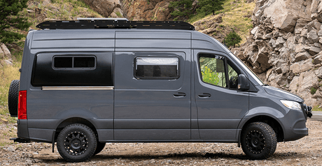 NORDVAN VanLight window for campervans and motorhomes with blind and mosquito net