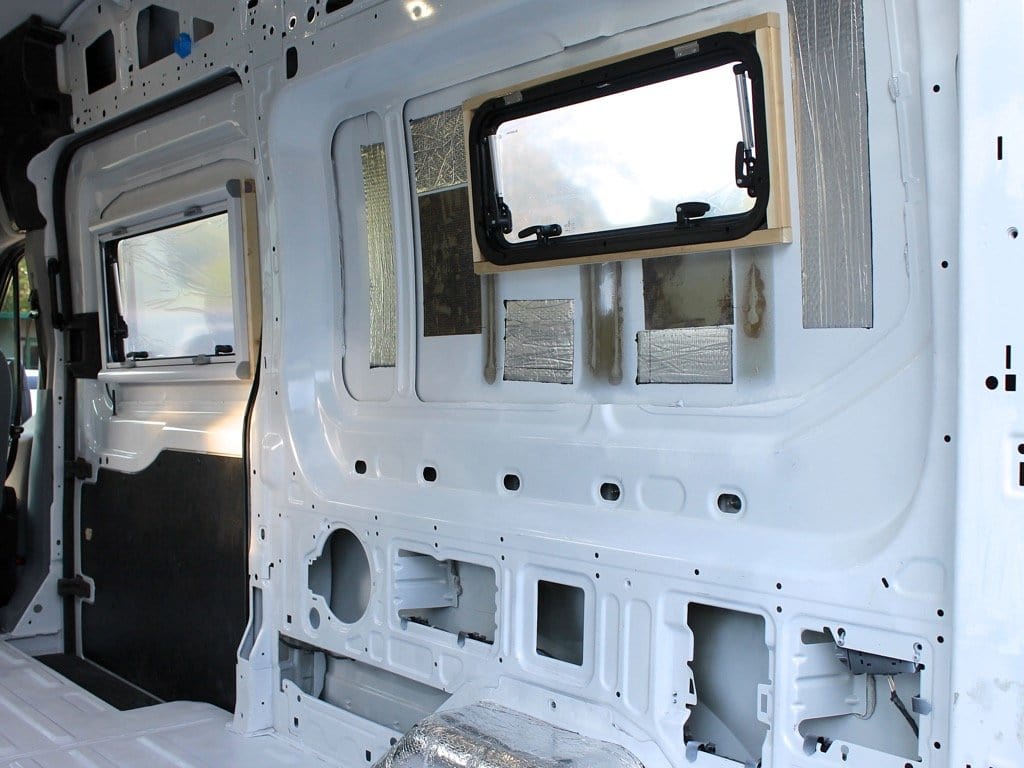 NORDVAN VanLight window for campervans and motorhomes with blind and mosquito net