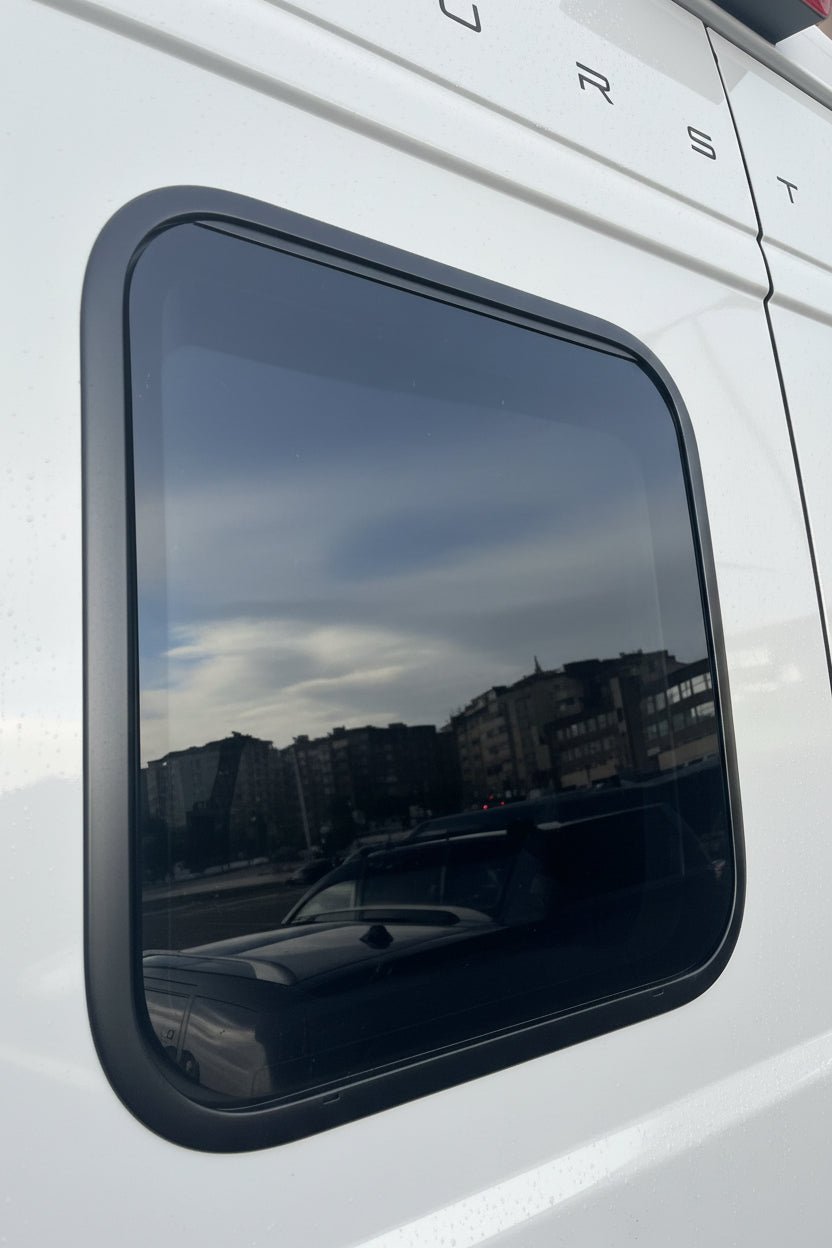 NORDVAN VanShade window for campervans and motorhomes rear door fitment dimensions L2H2 to L4H3