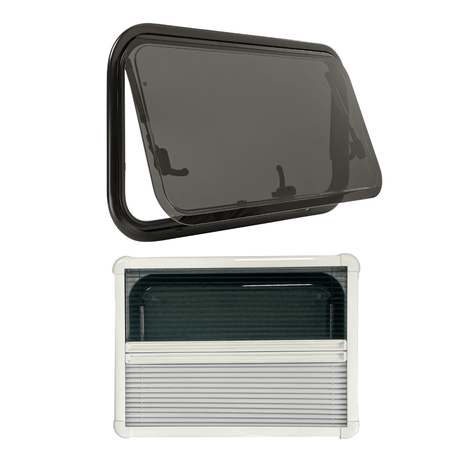 NORDVAN VanShade window for campervans and motorhomes rear door fitment dimensions L2H2 to L4H3