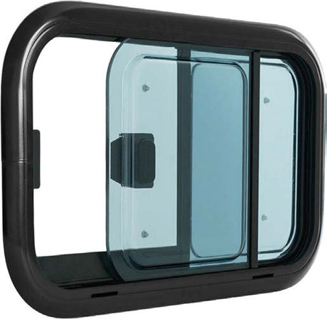 NORDVAN VanSlide+ campervan motorhome double glazed sliding window with blind and mosquito net - view 2