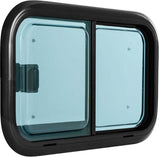 NORDVAN VanSlide+ campervan motorhome double glazed sliding window with blind and mosquito net - view 3