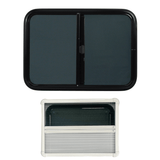 NORDVAN VanSlide campervan motorhome sliding window with blind and mosquito net - view 12