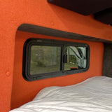 NORDVAN VanSlide sliding window for campervans and motorhomes with blind and mosquito net