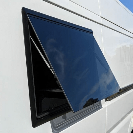 NORDVAN VanSquare window for campervans and motorhomes sliding door fitment dimensions L2H2 to L4H3