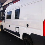NORDVAN VanSquare window for campervans and motorhomes with blind and mosquito net