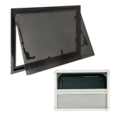 NORDVAN VanSquare window for campervans and motorhomes with blind and mosquito net