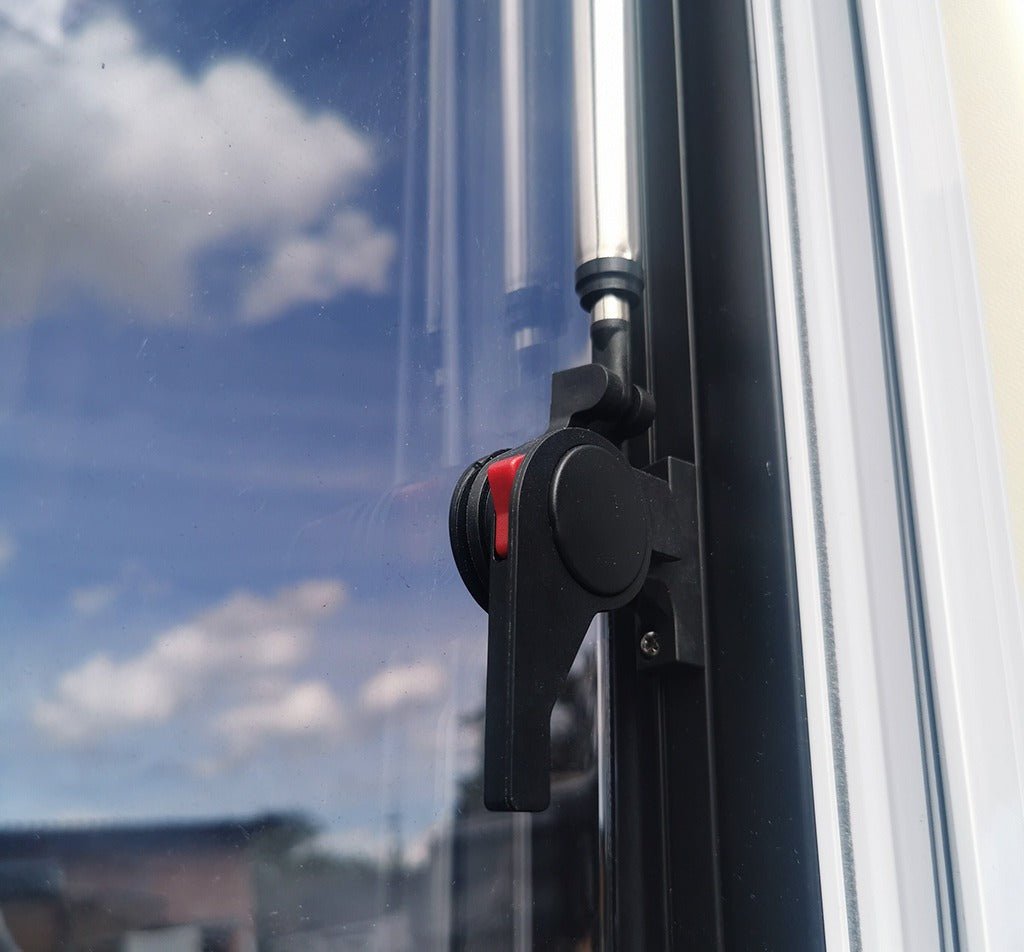 NORDVAN VanSquare window for campervans and motorhomes with blind and mosquito net