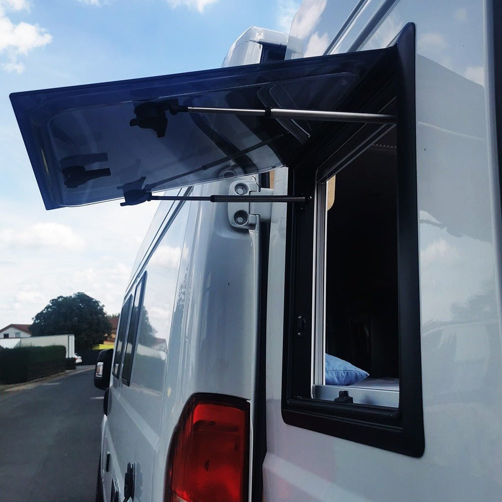 NORDVAN VanSquare window for campervans and motorhomes with Sikaflex adhesive