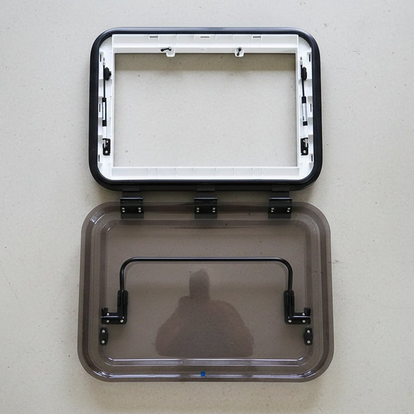 PANORAMA SLIM 3 LED roof window for campervans and motorhomes - available sizes 500x500 700x500 800x500 960x655 mm