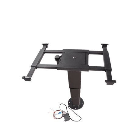 Pied de table télescopique - Electrique 12V - Rotatif à 360 degrés - Vanlife - Store