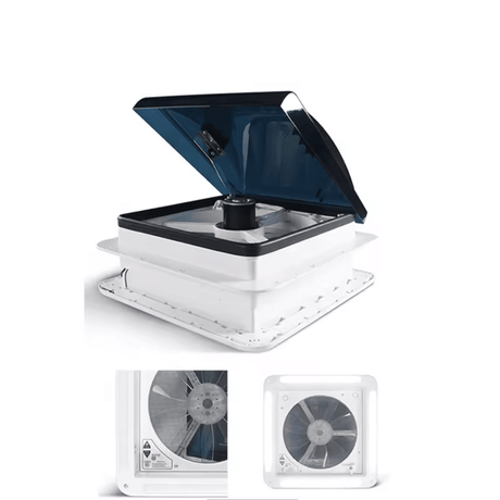 Roof vent with fan and LED light - EuroVan - shop