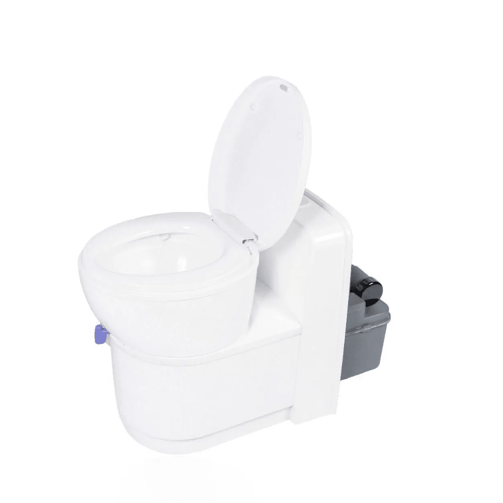 Rotating cassette toilet for motorhomes with 12V flush system. - EuroVan - shop