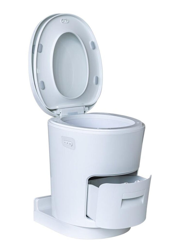 Sealed bag toilet type Clesana for motorhomes and campervans - 12V