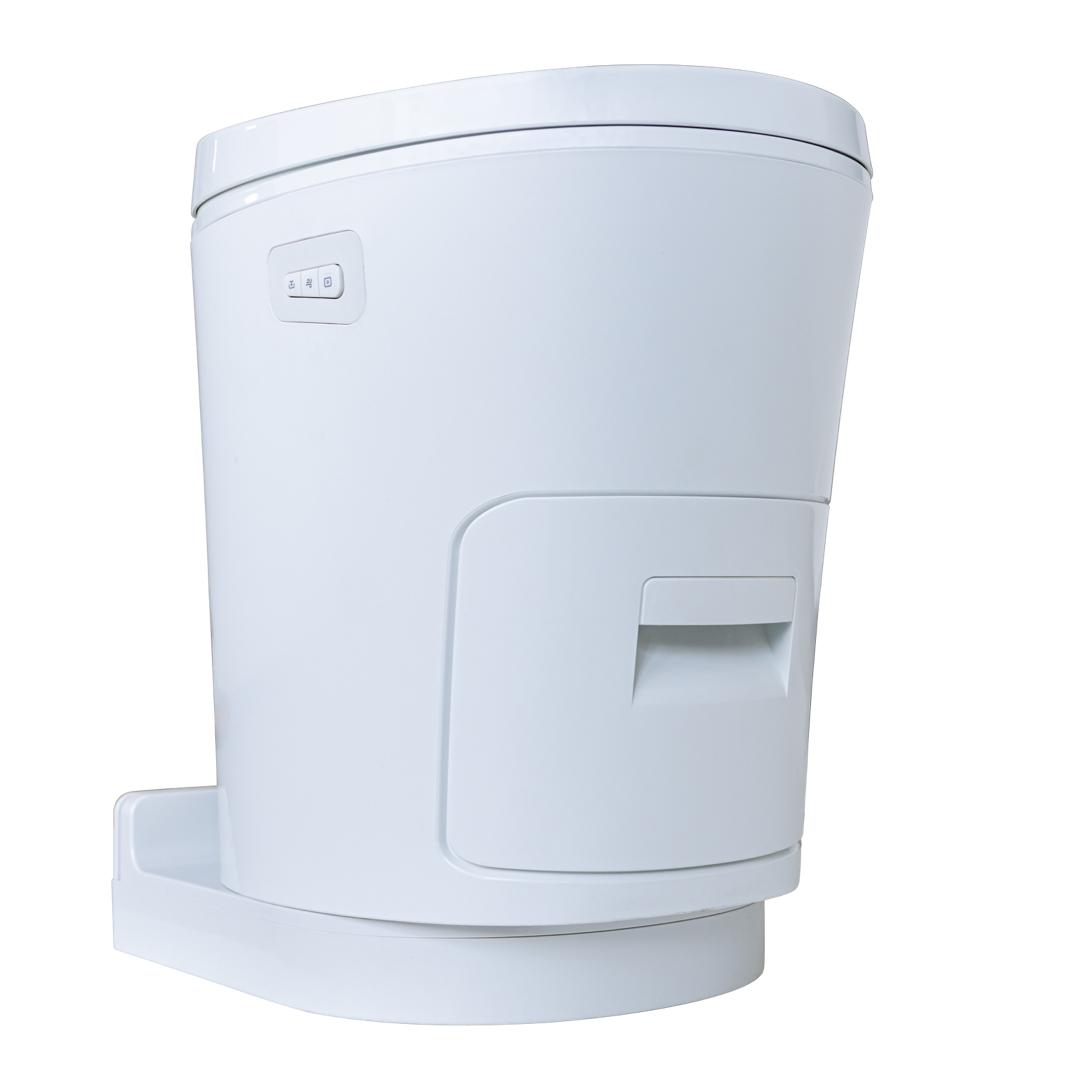 Sealed bag toilet type Clesana - automatic hermetic bag sealing - 12V