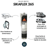 SIKAFLEX 265 BLACK 300 ml - EuroVan - shop