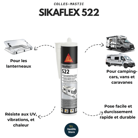 Sikaflex 522 Caravan - SIKA - EuroVan - shop