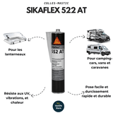Sikaflex - 552 AT – Adhesive Sealant 300 ml (White) - EuroVan - shop