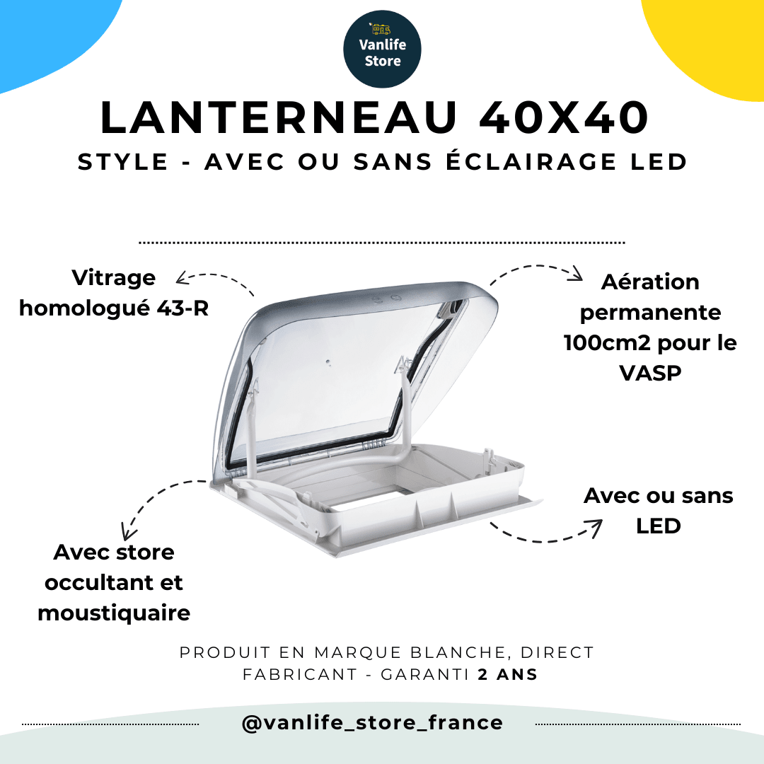 STYLE Roof Vent – Designed for Campervans and Motorhomes - EuroVan - shop