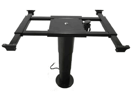 Telescopic table leg - 12V electric - 360 - degree rotation - EuroVan - shop