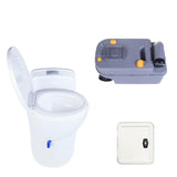 Toilettes - cassette rotatives pour Camping car avec chasse 12V - Vanlife - Store