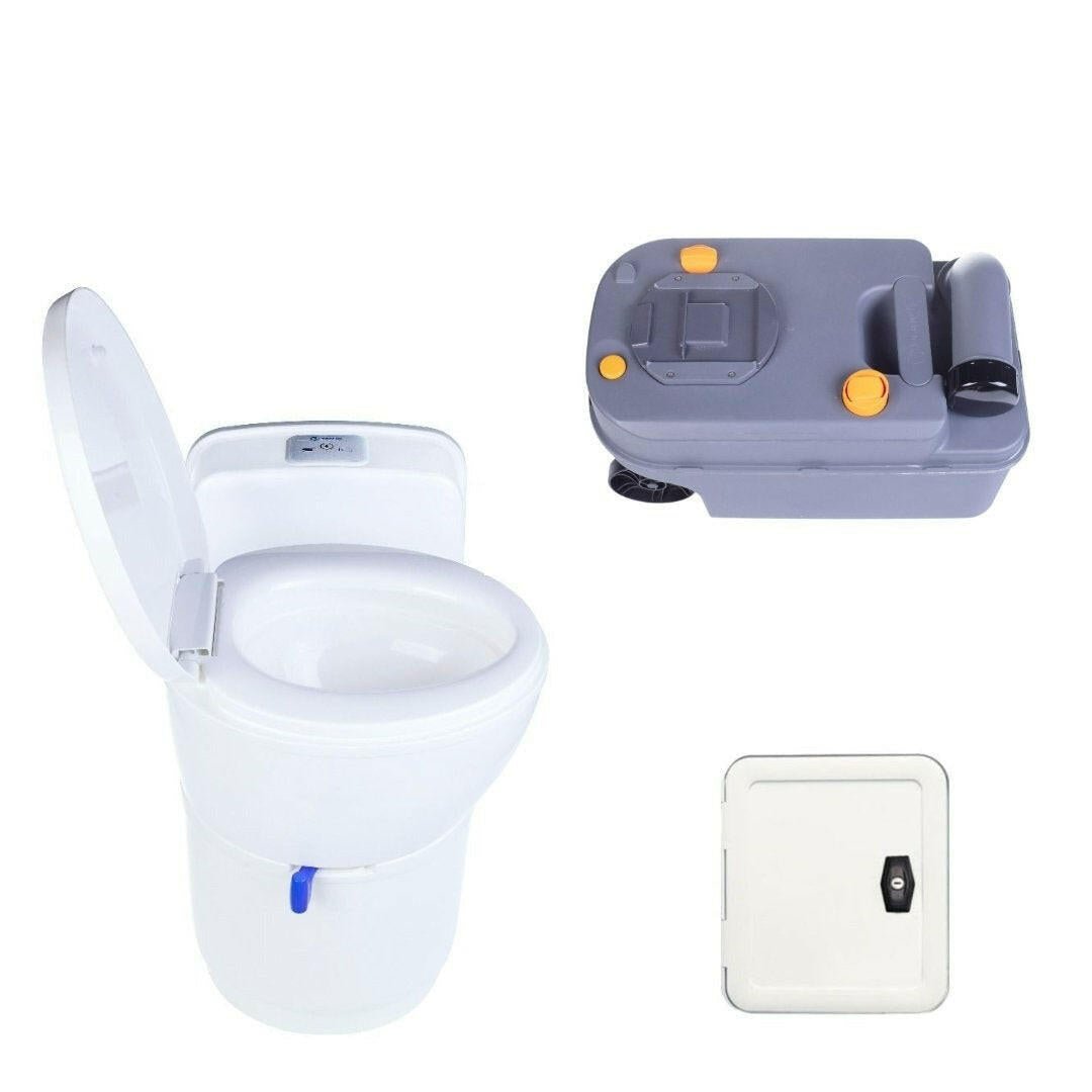 Toilettes - cassette rotatives pour Camping car avec chasse 12V - Vanlife - Store