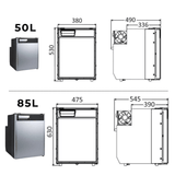 VanCool 12V compressor refrigerator - specially designed for motorhomes - EuroVan - shop