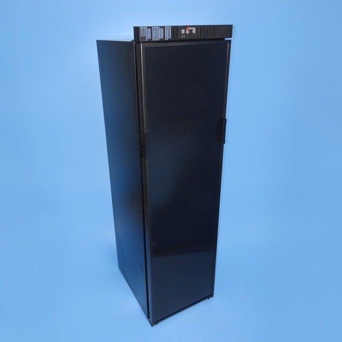 EuroVan 150L Slim fridge, door open